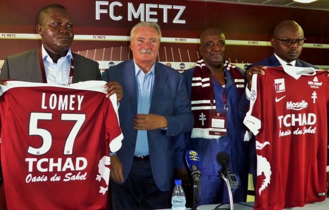 Tchad sponsor officiel du FC Metz