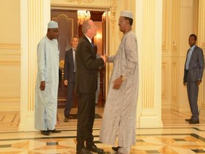 Tchad: l’envoyé spécial de l’ONU pour la Libye, Martin Kobler reçu par le Président Idriss Déby à N’Djaména