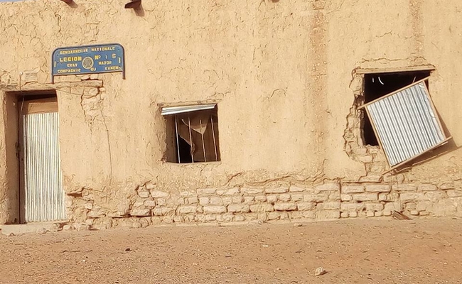 Insolite: les bureaux de la gendarmerie nationale de Mao au Tchad